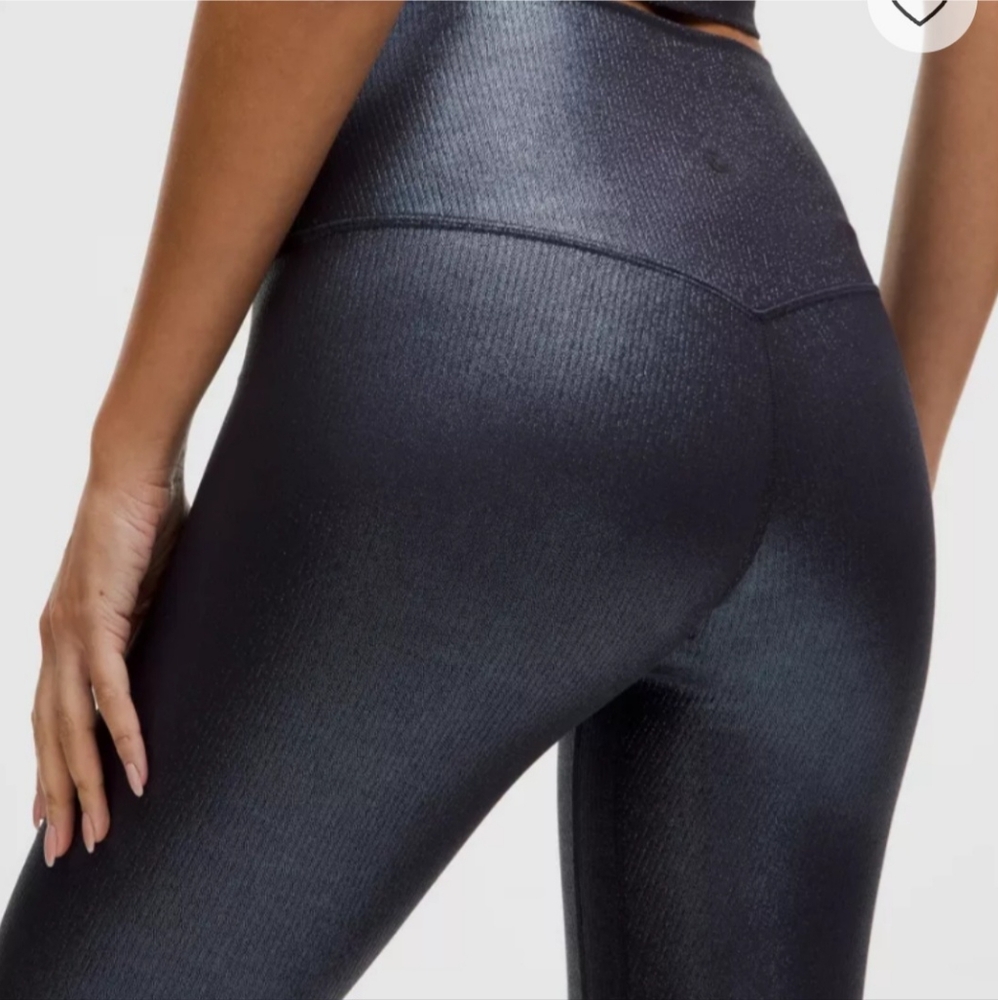 Lululemon align HR Rib pant 28" shine - Picture 4 of 10